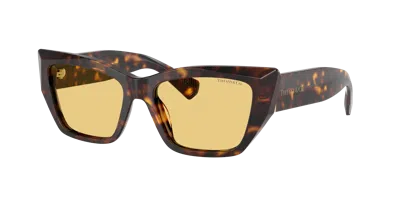 Tiffany & Co . Woman Sunglass Tf4230 In Brown