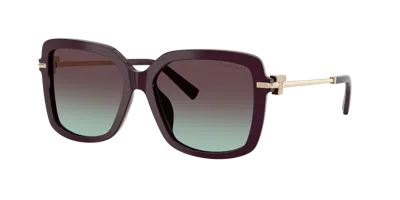 Tiffany & Co . Woman Sunglasses Tf4252b In Burgundy