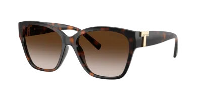 Tiffany & Co . Woman Sunglass Tf4254u In Gold