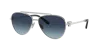 Tiffany & Co . Woman Sunglasses Tf3101b In Azure Gradient Dark Blue Polar