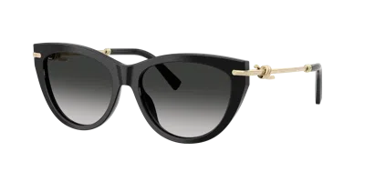 Tiffany & Co . Woman Sunglasses Tf4253f In Black