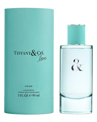 Tiffany & Co . Women's 3oz Love Eau De Parfum Spray In Transparent