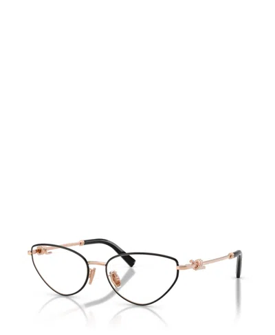 Tiffany & Co . 56mm Cat Eye Optical Glasses In Black