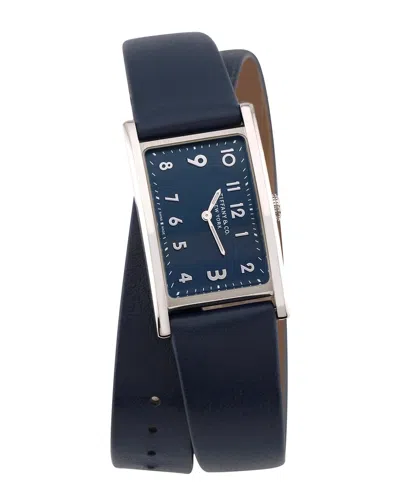 Pre-owned Tiffany & Co . Women's East West Mini Watch, Circa 2000's (authentic Pre-loved)