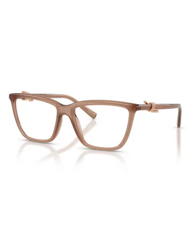 Tiffany & Co Women's Eyeglasses, Tf2296u In Brown
