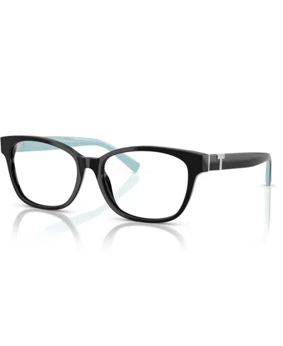 Tiffany & Co Women's Pillow Eyeglasses, Tf2270b In Black
