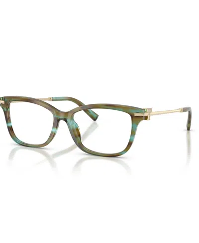 Tiffany & Co Women's Pillow Eyeglasses, Tf2288b In Yellow