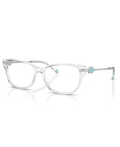 Tiffany & Co Women's Rectangle Eyeglasses, Tf2207f In Metallic