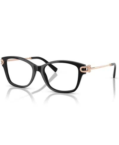 Tiffany & Co Women's Regular Eyeglasses, Tf2266 In Black