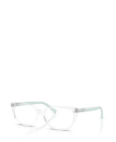 Tiffany & Co Women's Square Eyeglasses, Tf2282 In Red