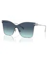 Tiffany & Co Women's Sunglasses, Tf3103k In Silver Gold Plated