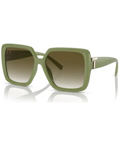Tiffany & Co Women's Sunglasses, Tf4206u In Khaki