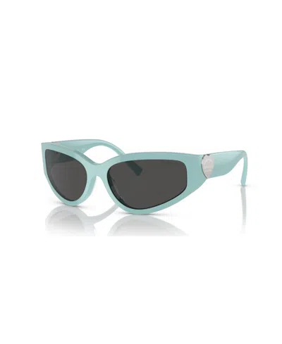 Tiffany & Co Women's Sunglasses Tf4217 In Tiffany Blue