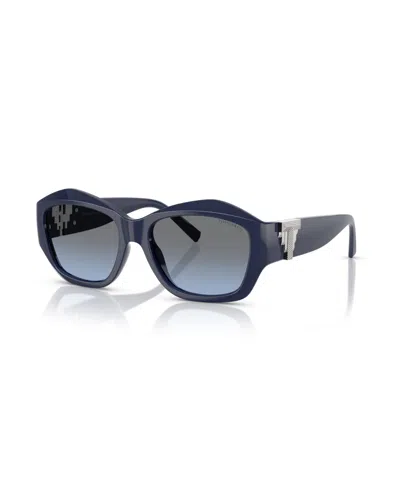 Tiffany & Co Women's Sunglasses, Tf4233u In Dark Blue