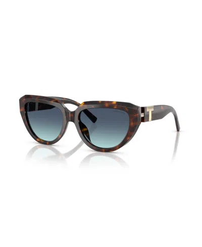 Tiffany & Co Women's Sunglasses, Tf4238u In Havana