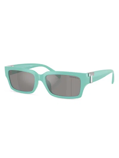 Tiffany & Co Women's Tiffany T 56mm Rectangular Sunglasses