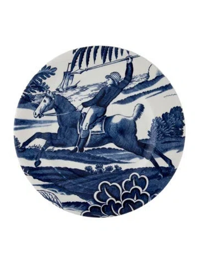 Pre-owned Tiffany & Co X Johnson Brothers Menagerie Plate In Blue