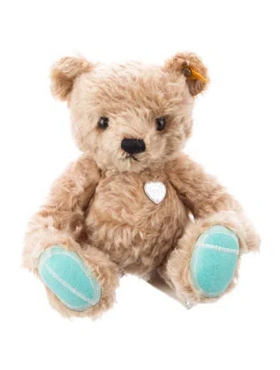 Pre-owned Tiffany & Co X Steiff 'return To Tiffany' Love Bear Plush In Brown