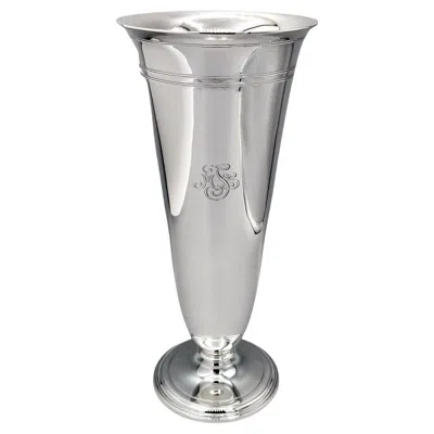 Pre-owned Tiffany & Co Xx Century Tiffany Sterling Silver Vase