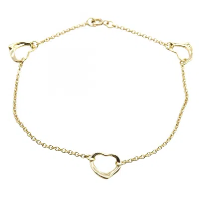 Pre-owned Tiffany & Co Yellow (18k) Charm Bracelet () In Gold