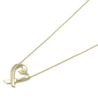 Pre-owned Tiffany & Co Yellow (18k) Necklace () In Gold