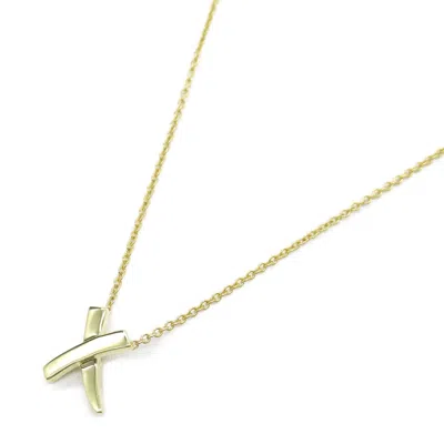 Pre-owned Tiffany & Co Yellow (18k) Necklace () In Gold