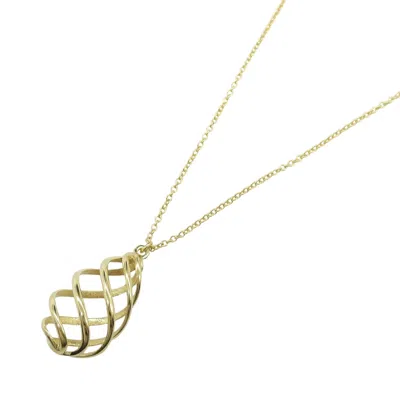 Pre-owned Tiffany & Co Yellow (18k) Necklace () In Gold