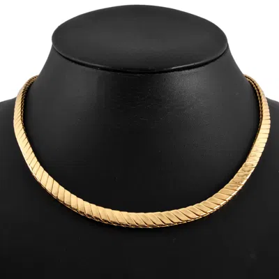 Pre-owned Tiffany & Co Yellow (18k) Necklace () In Gold