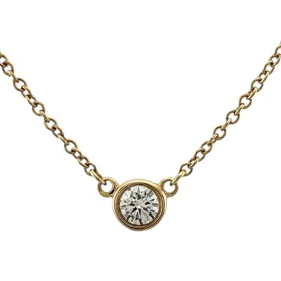 Pre-owned Tiffany & Co Yellow (18k) Necklace () In Gold