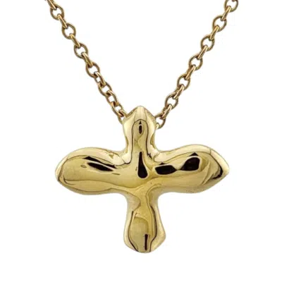 Pre-owned Tiffany & Co Yellow (18k) Necklace () In Gold