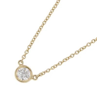 Pre-owned Tiffany & Co Yellow (18k) Necklace () In Gold