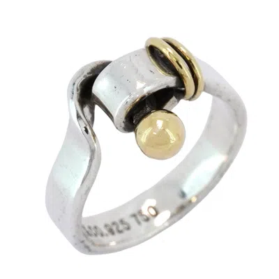 Pre-owned Tiffany & Co Yellow Gold (18k) 925 Band Ring () In Multi