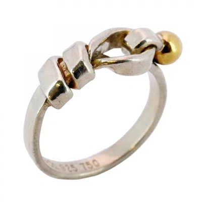 Pre-owned Tiffany & Co Yellow Gold (18k) 925 Band Ring () In Multi