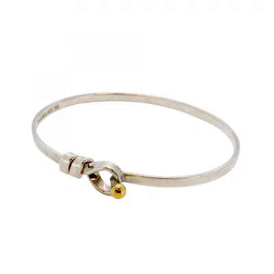 Pre-owned Tiffany & Co Yellow Gold (18k) 925 Bangle () In Multi