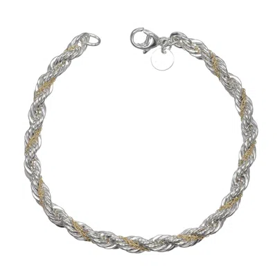 Pre-owned Tiffany & Co Yellow Gold (18k) 925 Charm Bracelet () In Multi