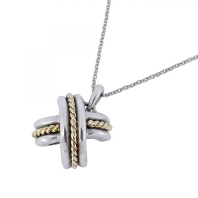 Pre-owned Tiffany & Co Yellow Gold (18k) 925 Necklace () In Multi