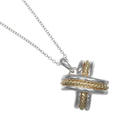 Pre-owned Tiffany & Co Yellow Gold (18k) 925 Necklace () In Multi