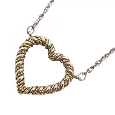 Pre-owned Tiffany & Co Yellow Gold (18k) 925 Necklace () In Multi