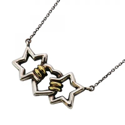 Pre-owned Tiffany & Co Yellow Gold (18k) 925 Necklace () In Multi