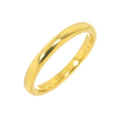 Pre-owned Tiffany & Co Yellow Gold (18k) Band Ring () In Multi