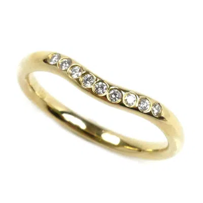 Pre-owned Tiffany & Co Yellow Gold (18k) Band Ring () In Multi