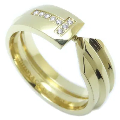 Pre-owned Tiffany & Co Yellow Gold (18k) Band Ring () In Multi
