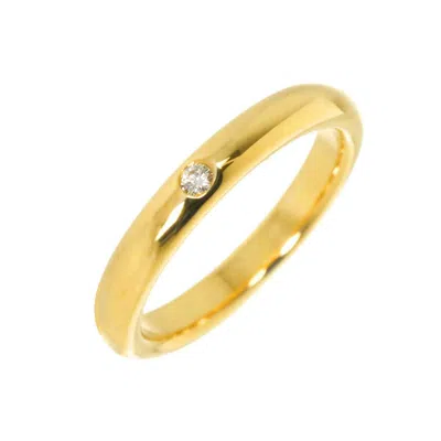 Pre-owned Tiffany & Co Yellow Gold (18k) Band Ring () In Multi