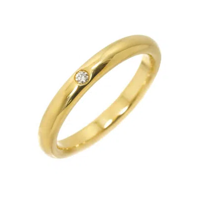 Pre-owned Tiffany & Co Yellow Gold (18k) Band Ring () In Multi