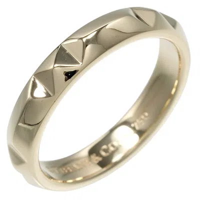 Pre-owned Tiffany & Co Yellow Gold (18k) Band Ring () In Multi