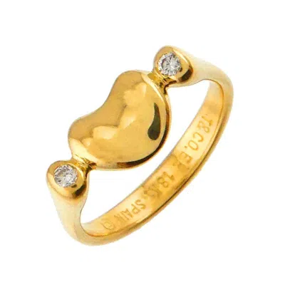 Pre-owned Tiffany & Co Yellow Gold (18k) Band Ring () In Multi
