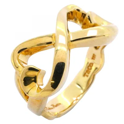 Pre-owned Tiffany & Co Yellow Gold (18k) Band Ring () In Multi