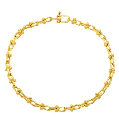 Pre-owned Tiffany & Co Yellow Gold (18k) Charm Bracelet ()
