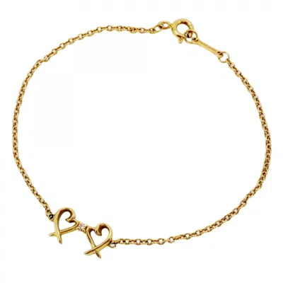 Pre-owned Tiffany & Co Yellow Gold (18k) Charm Bracelet () In Multi