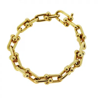 Pre-owned Tiffany & Co Yellow Gold (18k) Charm Bracelet () In Multi